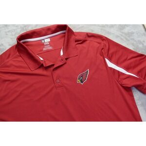 Arizona Cardinals Polo Shirt Size XL NFL‎ Football Maroon